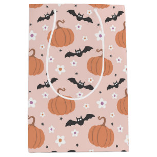 Halloween Spooky Pumpink Medium Gift Bag