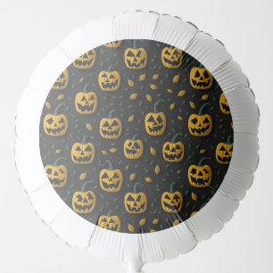 Halloween spooky pumpkin cartoon dark contrast balloon