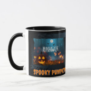 HALLOWEEN SPOOKY PUMPKIN MUG