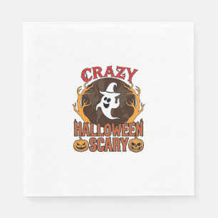 Halloween Spooky Pumpkin Retro Engraved Texture_1 Napkins