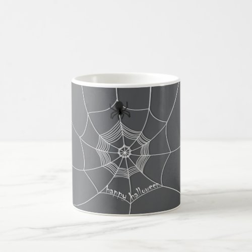 Halloween Spooky Scary Cute Spider Web Coffee Mug