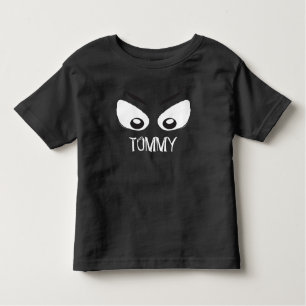 Halloween Spooky Scary Ghost Eyes Cute Funny Toddler T-shirt
