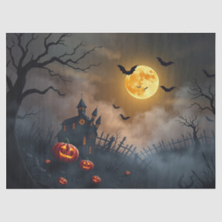 Halloween Spooky Scene Fantasy  Tissue Pap Tissue Paper