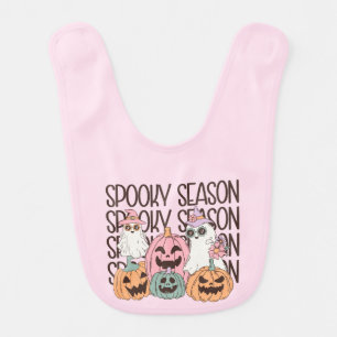 Halloween Spooky Season Baby Bib