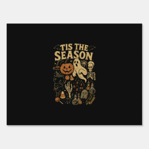Halloween Spooky Season Pumpkin Witch Tis The Seas Sign