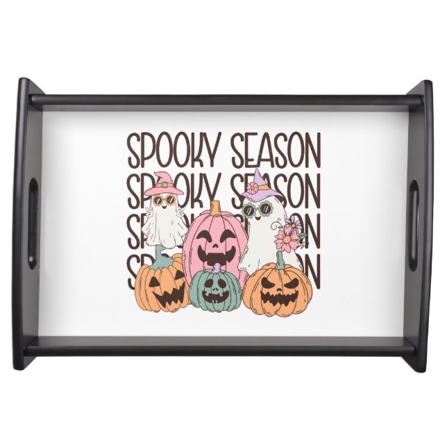 Halloween Spooky Season Serving Tray (Front)
