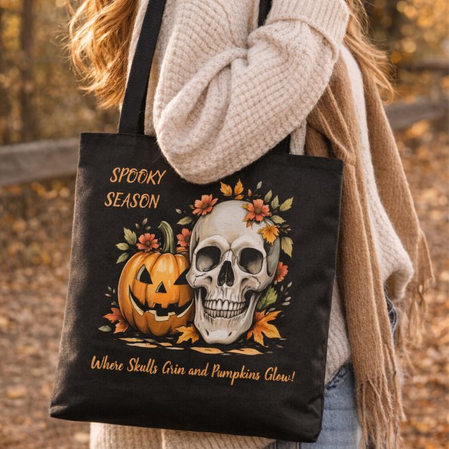 Halloween Spooky Season Tote Bag (Creator Uploaded)