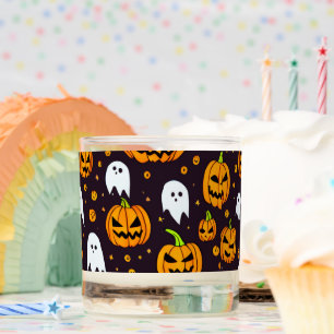 Halloween: Spooky Smiles and Pumpkin Friends Scented Candle