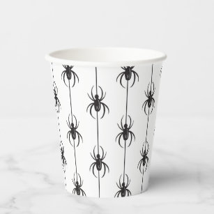 Halloween Spooky Spider Paper Cups