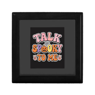 Halloween Spooky Talk Spooky To Me Design_1 Gift Box