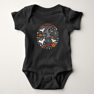 Halloween Spooky Time Baby Bodysuit