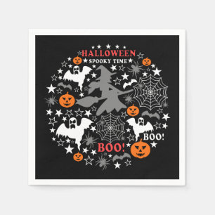 Halloween Spooky Time Napkins