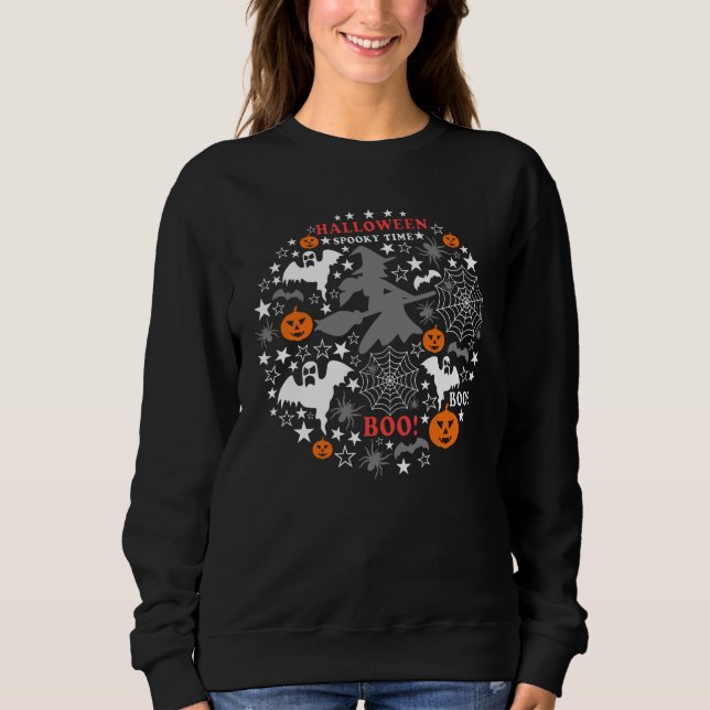 Halloween Spooky Time Sweatshirt (Front)