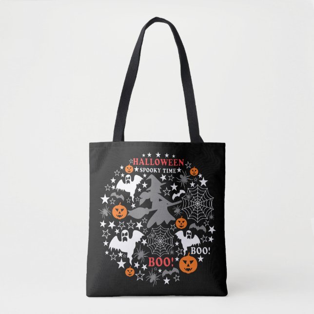 Halloween Spooky Time Tote Bag (Front)