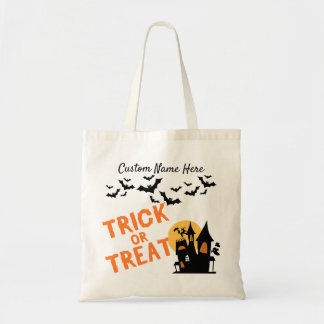 Halloween Spooky Tote Bag - Personalize