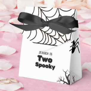 Halloween Sppoky One First Birthday party Favor Boxes