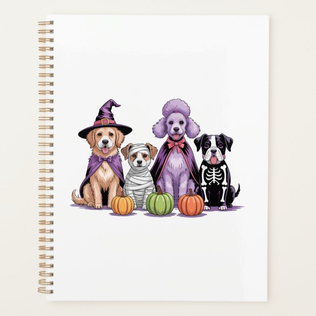 Halloween Squad Dog Planner (Front)