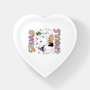 Halloween Squad Ghosts Ghouls Funny Spooky Women G Paperweight
