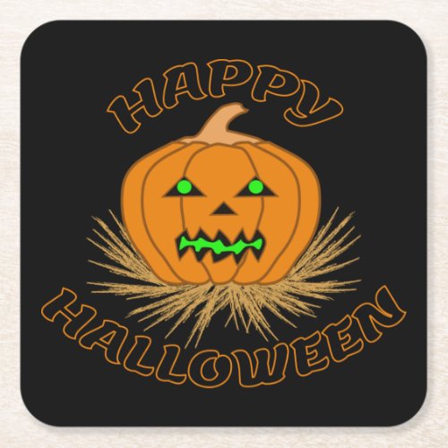 HALLOWEEN  SQUARE PAPER COASTER