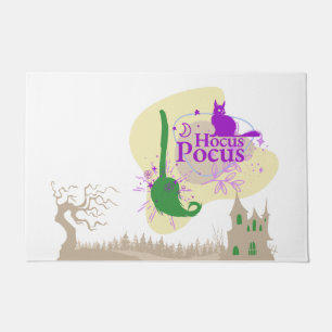 Halloween Stamp Collection "Hocus Pocus" Doormat
