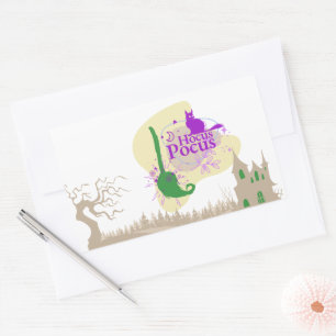 Halloween Stamp Collection "Hocus Pocus" Rectangular Sticker