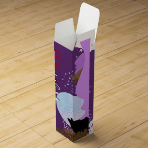 Halloween Stamp Collection "Howling Night" Wine Box