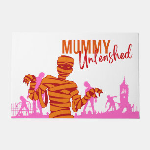 Halloween Stamp Collection "Mummy Unleashed" Doormat