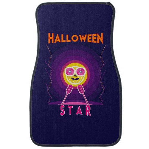 Halloween Star Goggles 31 UK Mic October Pumpkin Car Floor Mat