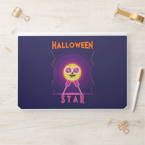 Halloween Star Goggles 31 UK Mic October Pumpkin HP Laptop Skin