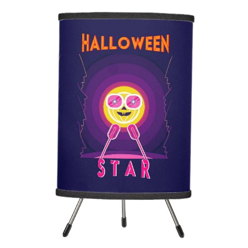 Halloween Star Goggles 31 UK Mic October Pumpkin Tripod Lamp
