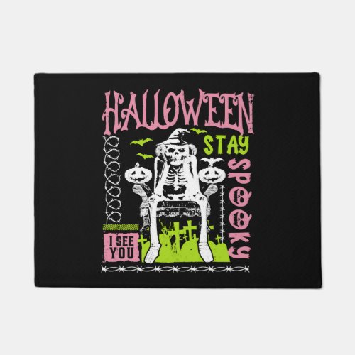 Halloween stay spooky doormat