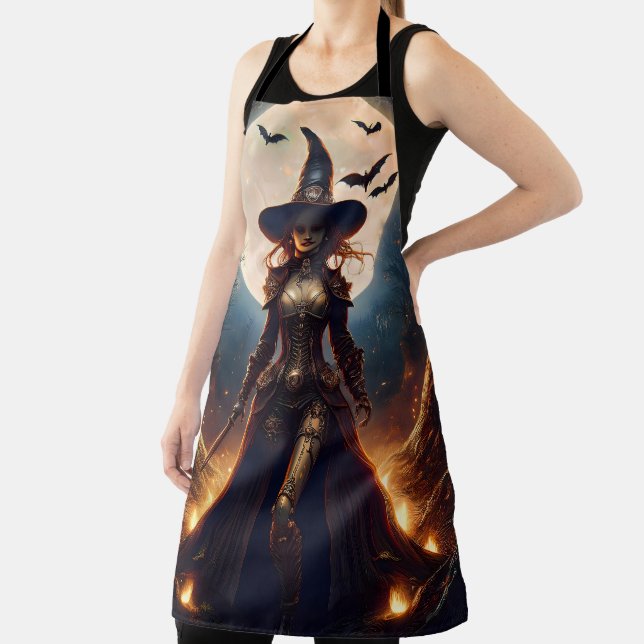 Halloween Steampunk Forest Witch Apron (Insitu)