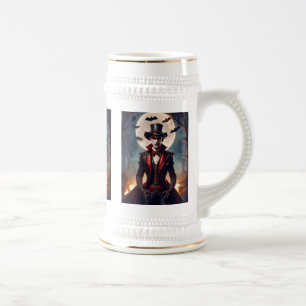 Halloween Steampunk Gothic Zombie Vampire Beer Stein