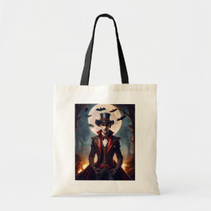 Halloween Steampunk Gothic Zombie Vampire Tote Bag