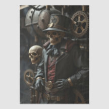 Halloween Steampunk Skeleton