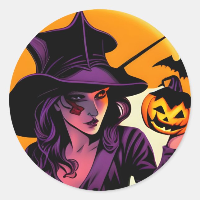 Halloween Sticker (Front)