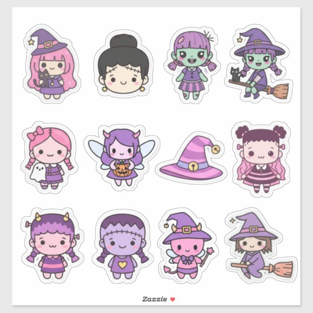 Halloween Sticker Pack (Sheet)