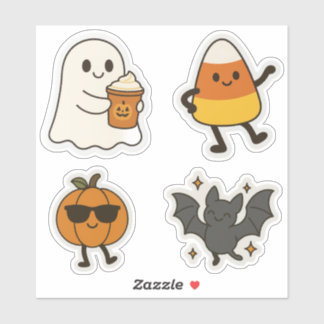 Halloween Sticker Sheet for Party Favors