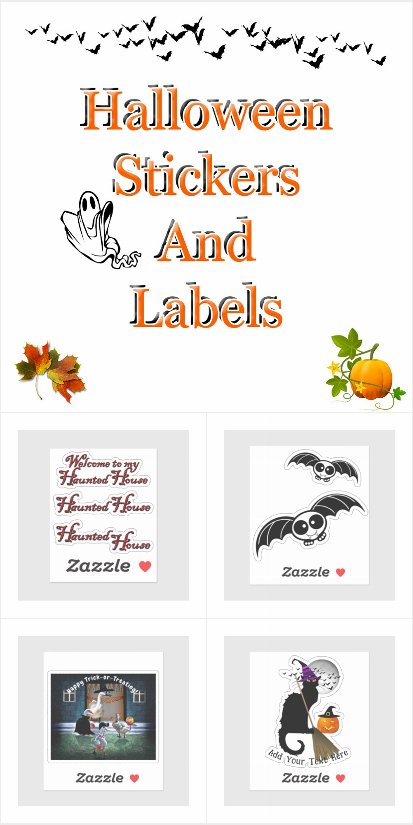 Halloween Stickers 