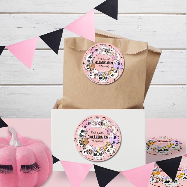 Halloween Stickers Envelope Box Bag Closures (Creator Uploaded)