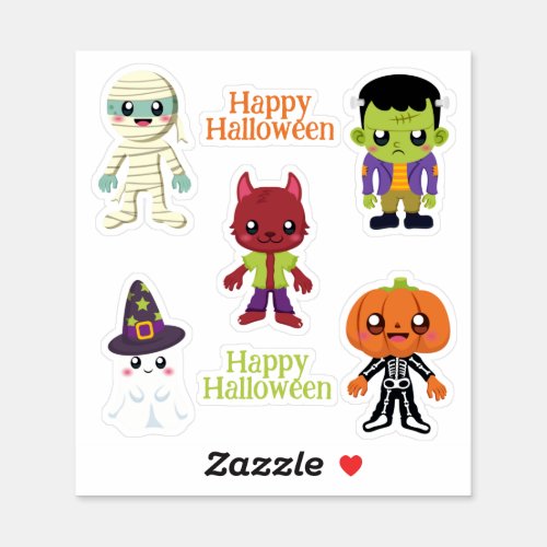 Halloween Stickers Kids