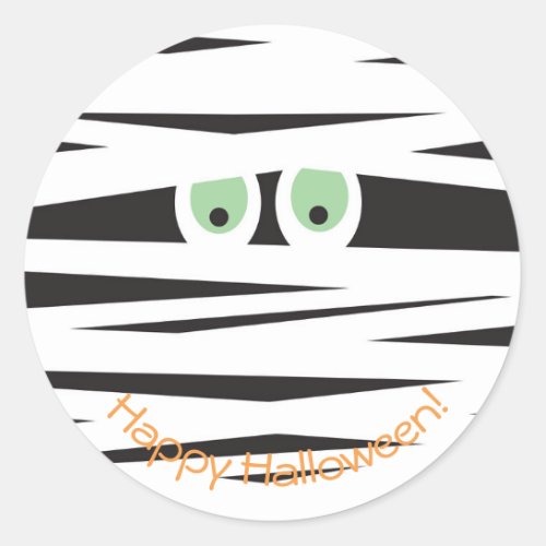 Halloween Stickers with Mommy Design