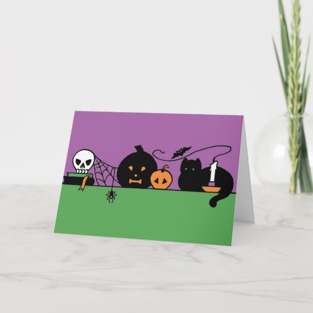 Halloween Still Life Card (Front)