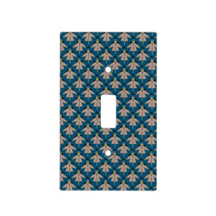 Halloween Straw Scarecrow and Ravens Patterned Light Switch Cover