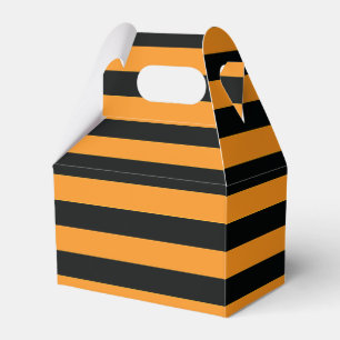 Halloween Stripes Favor Boxes