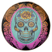 Halloween Sugar Skull  Chocolate Covered Oreo (Front)
