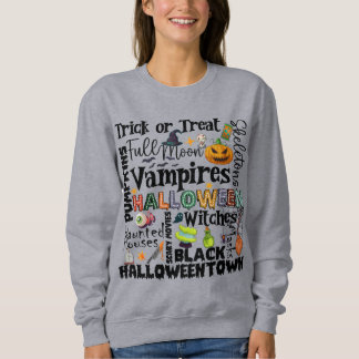 Halloween Sweatshirt 01 para Catrachas