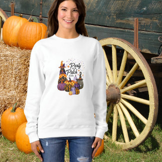 Halloween Sweatshirt Party in the Patch