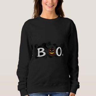 Halloween Sweatshirts – “BOO” Unique Print