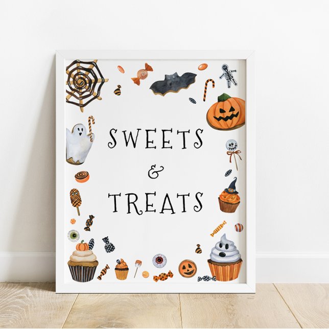 Halloween Sweets and Treats Poster (Creator Uploaded)